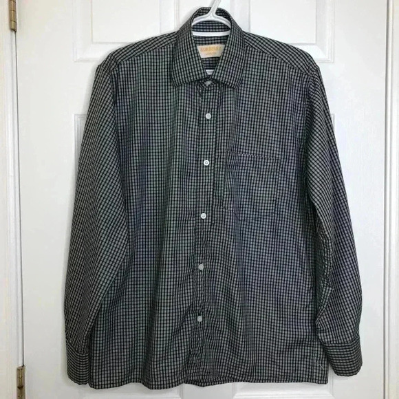 Other - Black  & White Dress Shirt Size Large